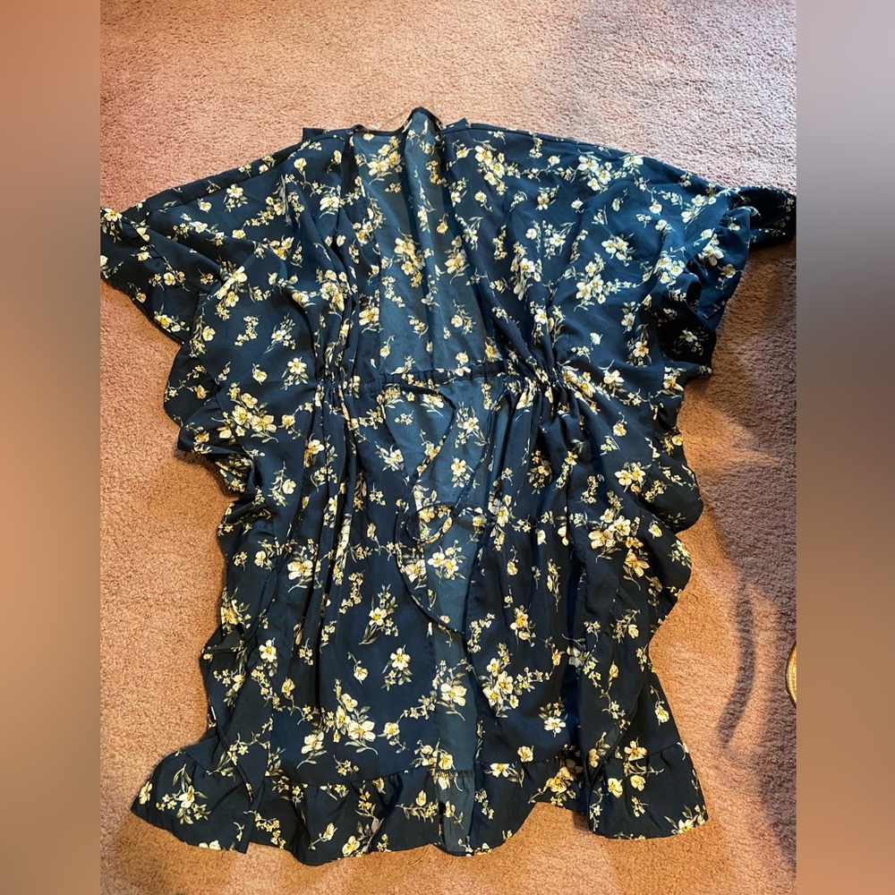 Floral kimono